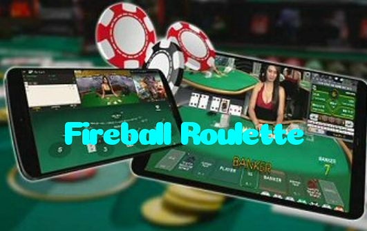 Fireball Roulette casino presented on mobile device in Pakistan with slots and live games